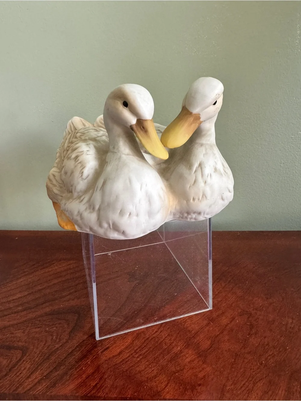 Ducks Couple Ceramic Figurine